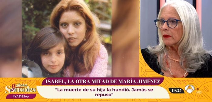 Isabel Jiménez, hermana de María Jiménez