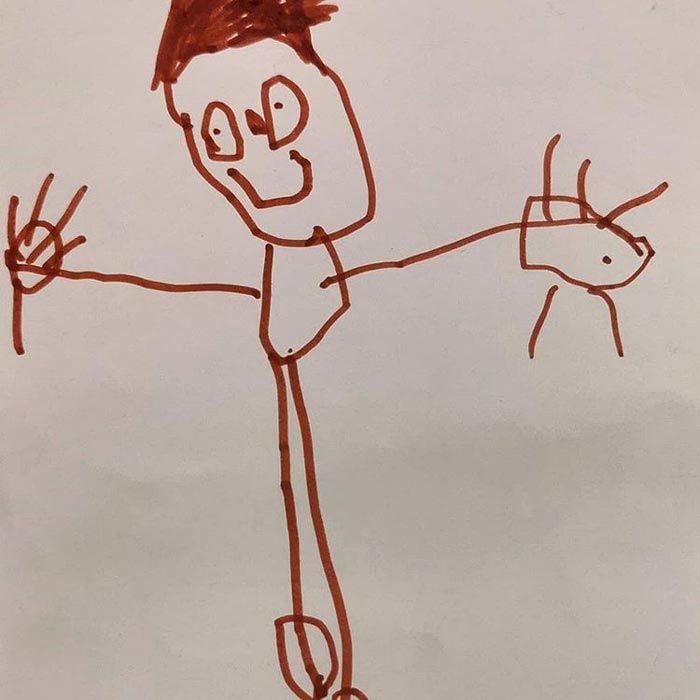 El dibujo de los hijos de Iker Casillas