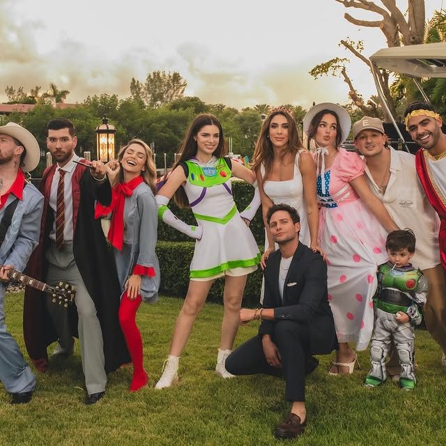 Nadia Ferreira invitó a la familia de Daniela a su fiesta de Halloween