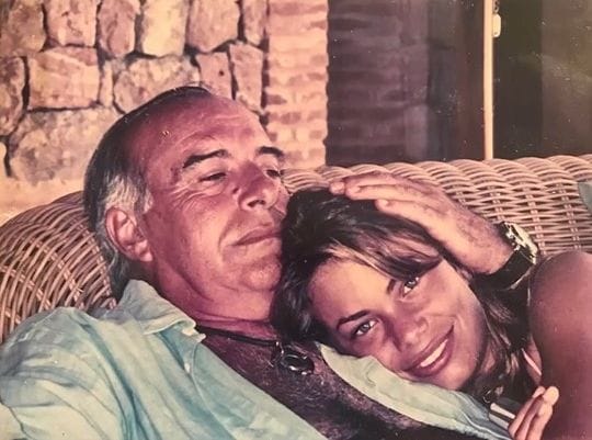 Carla Goyanes se despide de su padre Carlos Goyanes