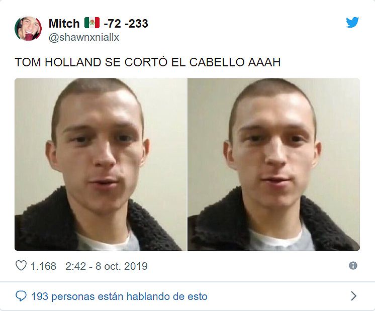 Tom Holland se corta los rizos y rompe el corazón a millones de fans