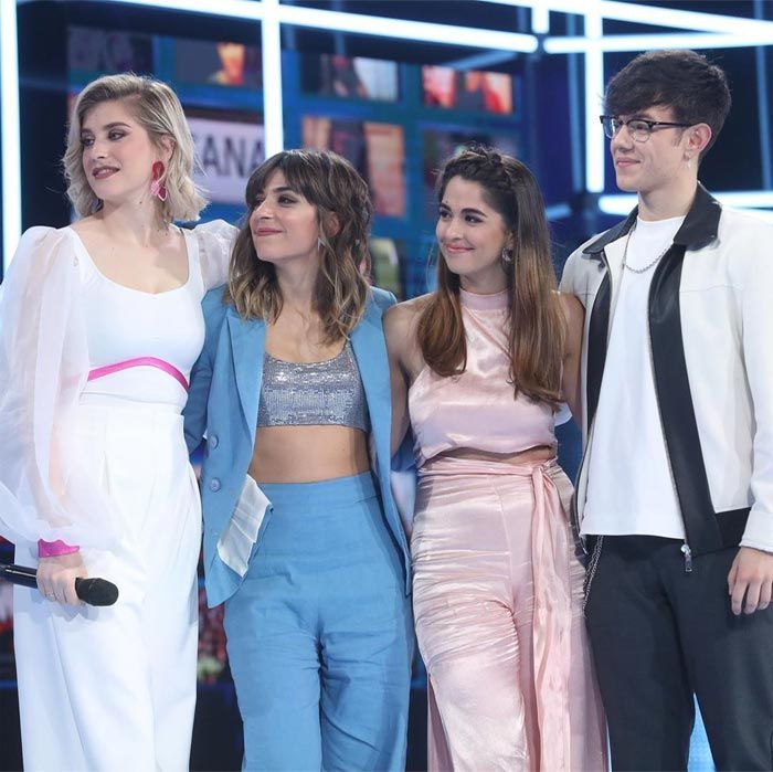 Samantha, Maialen, Anaju y Flavio de OT 2020