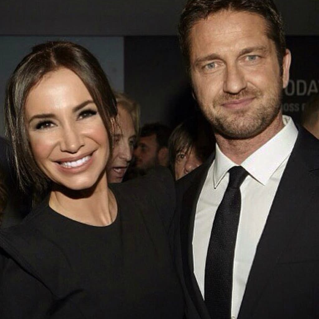 Cecilia Gómez y Gerard Butler