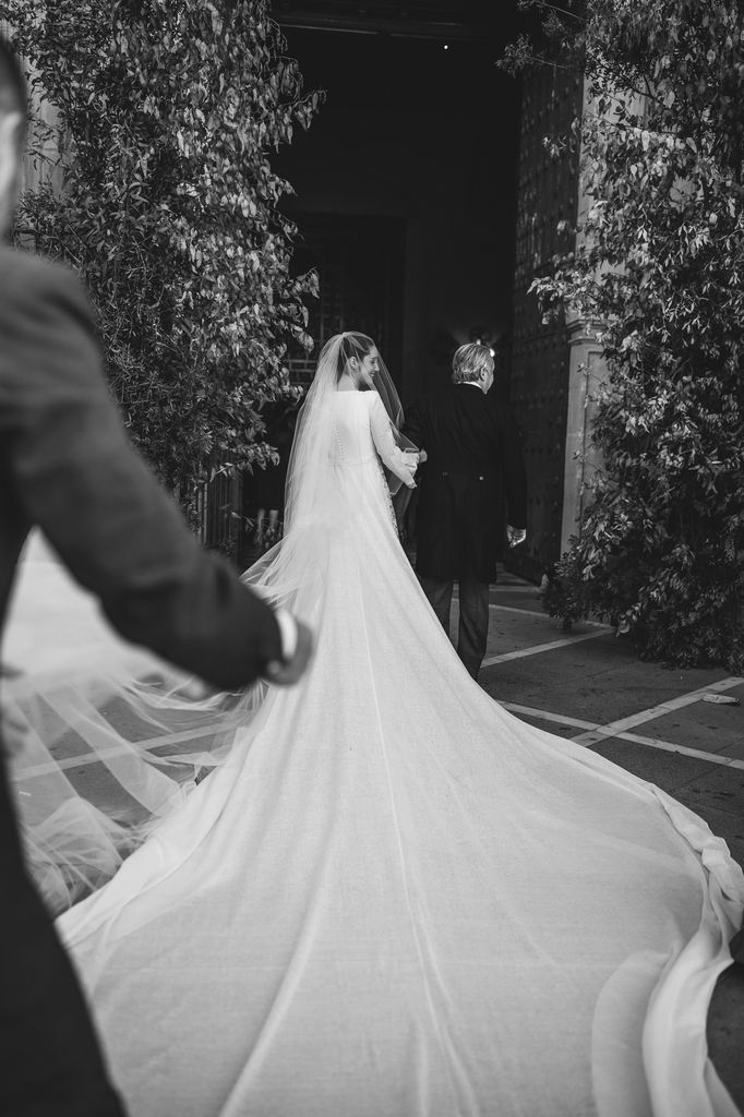 Vestido de novia viral Inés Martín Alcalde