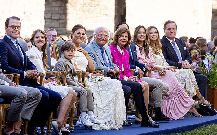 Princesa Magdalena en el cumpleaños de la princesa Victoria 