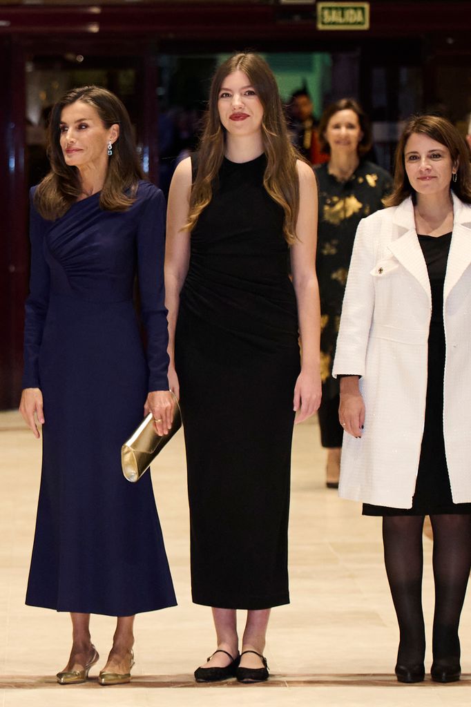 La reina Letizia y la infanta Sofía en el concierto de los Premios Princesa de Asturias 2024