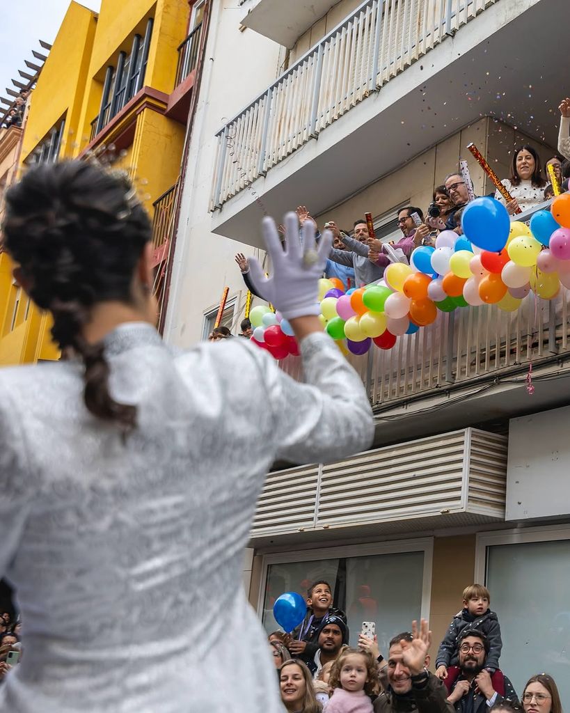 Carolina Marín como Estrella de la Ilusión en la Cabalgata de Huelva de 2025