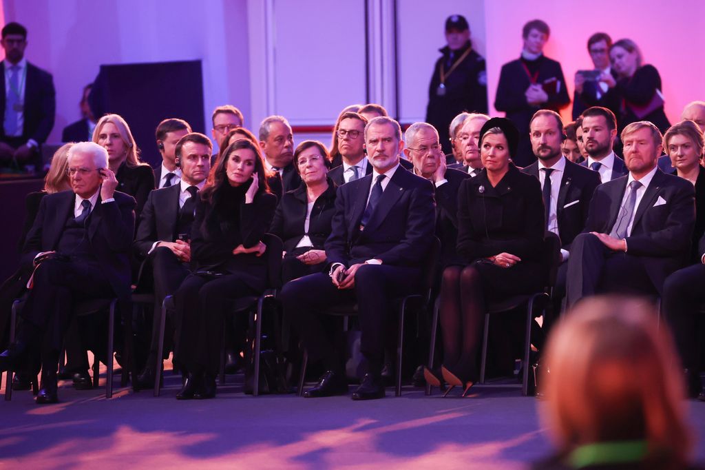 Felipe VI y Doña Letizia acuden a la conmemoración del 80º aniversario de la liberación del campo de concentración y exterminio de Auschwitz-Birkenau