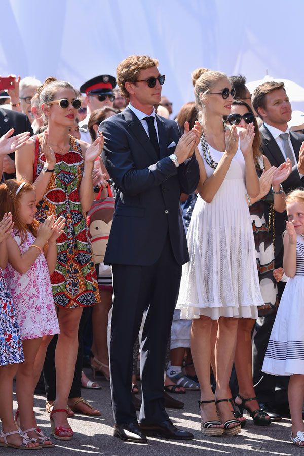 Carlota Casiraghi, no quiso perderse este gran día y acudió junto a su familia, pero sin su novio Gad Elmaleh y sin su hijo Räpahel, a las celebraciones por el décimo aniversario como soberano de su tío Alberto de Mónaco
