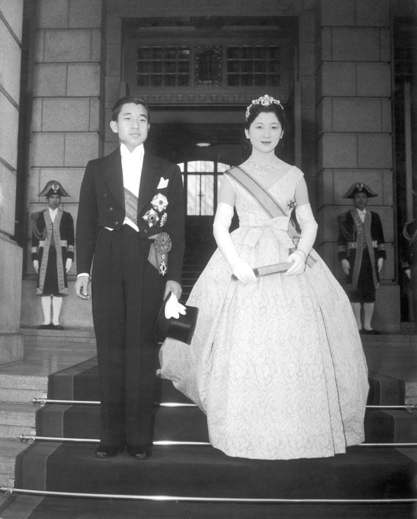 Akihito y Michiko de Japon