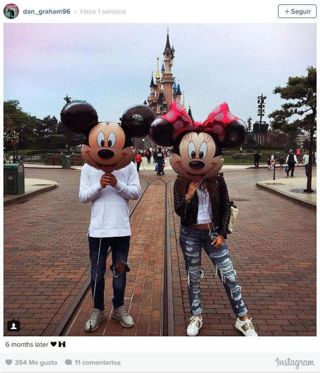 Matilde y su chico han celebrado sus seis meses de relación con una escapada a Disneyland París
