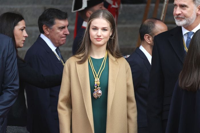 La princesa Leonor en el Congreso