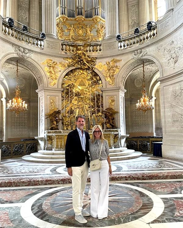 Pablo de Grecia y Marie-Chantal en Versalles