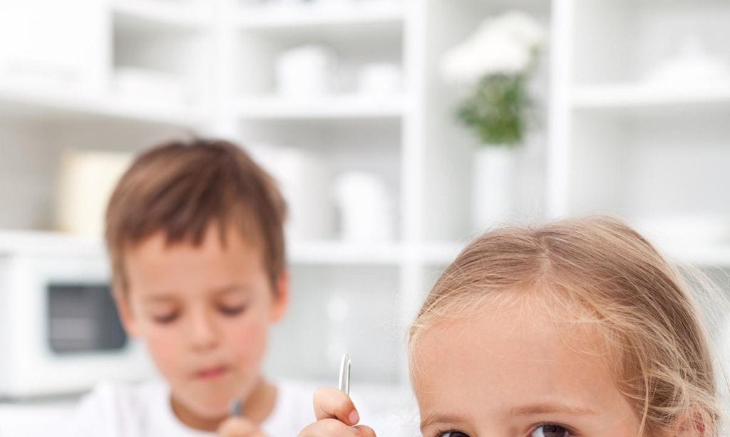 ni os comiendo sano