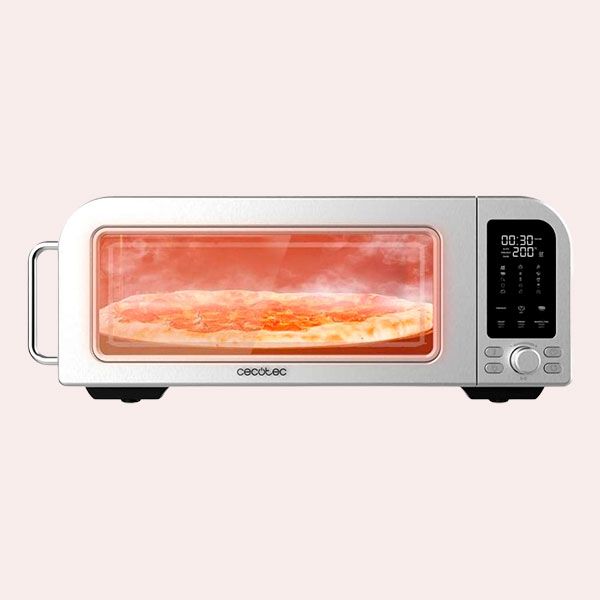 EL MEJOR PARA HACER PIZZA: Cecotec Horno Eléctrico con Ventana para Pizzas