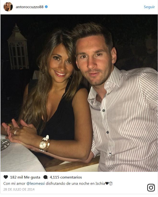 Leo Messi y su futura mujer