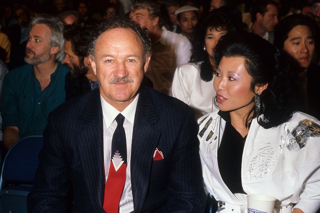 Actor Gene Hackman and his wife Betsy Arakawa