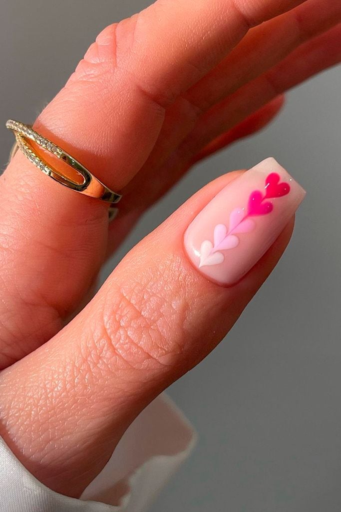 manicura corazones