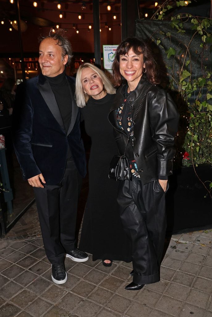 Narcí­s Rebollo, Eugenia Martí­nez de Irujo y Natalia Verbeke durante la presentación de la nueva vajilla diseñada por Lorenzo Caprile para la marca de Eugenia Martí­nez de Irujo, a 21 de noviembre de 2024, en Madrid (España)