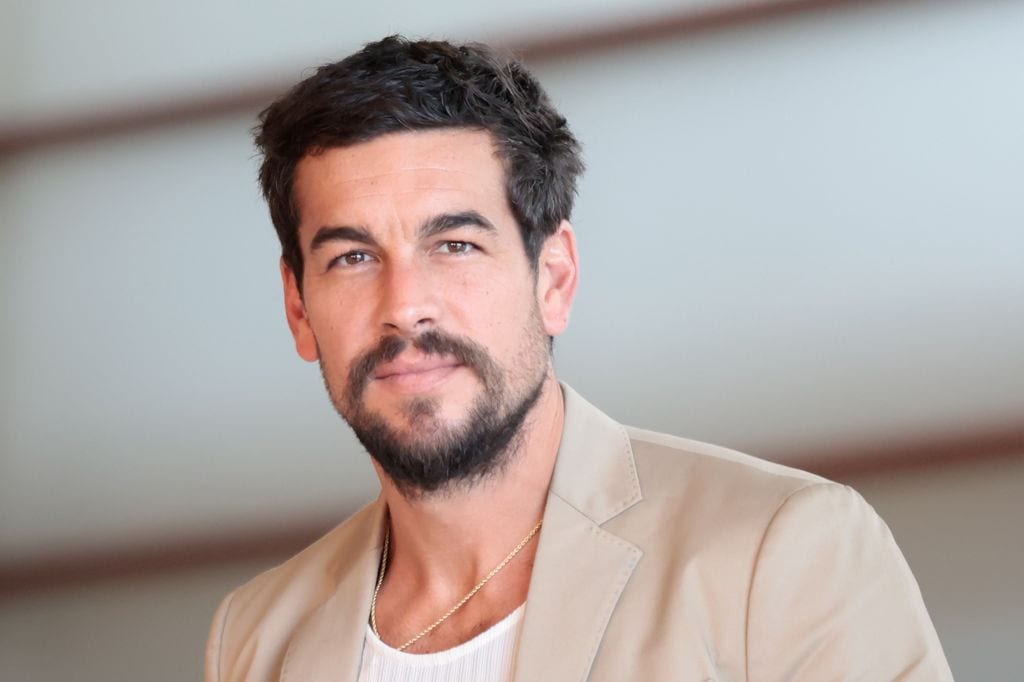 Actor Mario Casas at photocall "Escape'' during the 72nd San Sebastian Film Festival in San Sebastian, Spain, on Friday, 27 September, 2024.