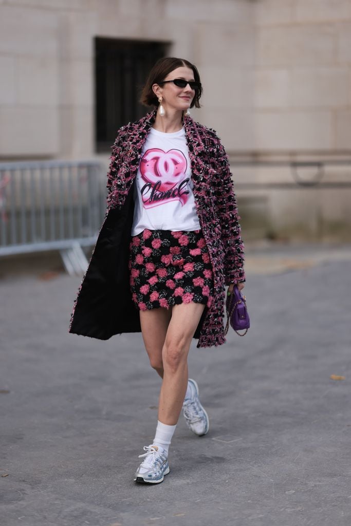 Tweed Coco Chanel street style