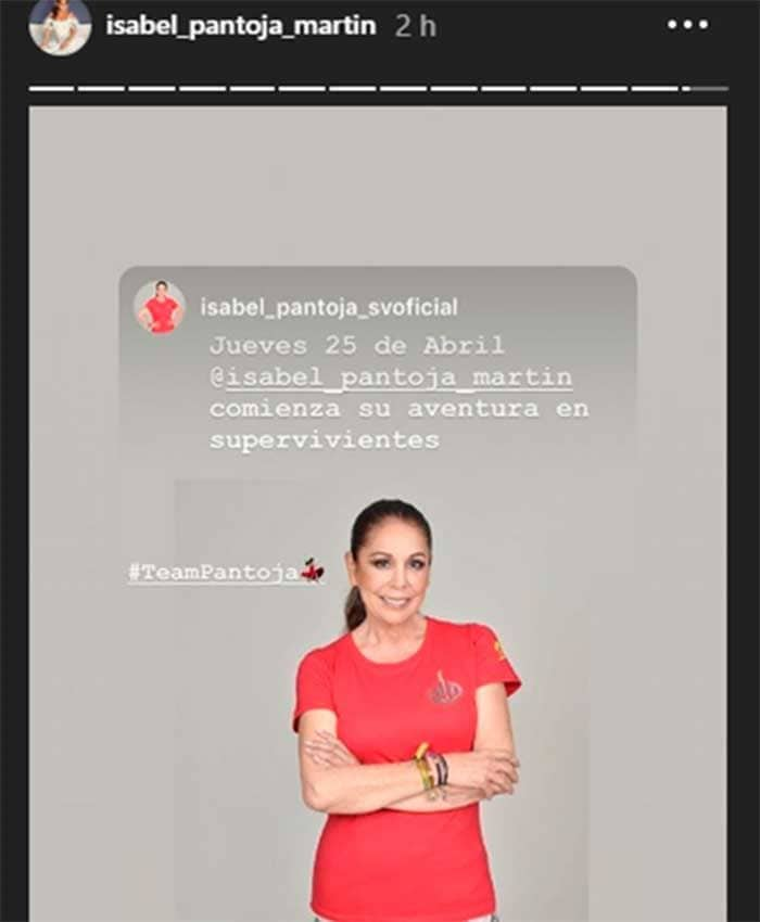 Isabel Pantoja comparte imagen fans