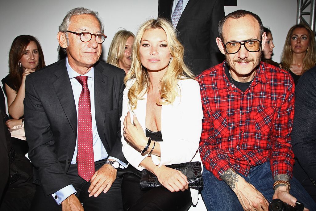 Isak Andic con Kate Moss y Terry Richardson 