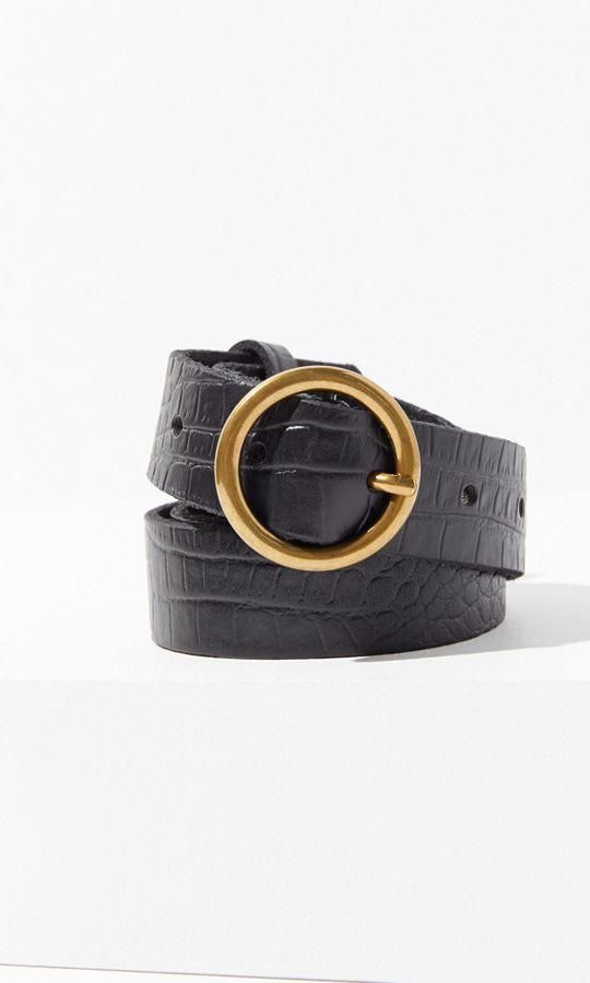 circle buckle belt de urban outfitters