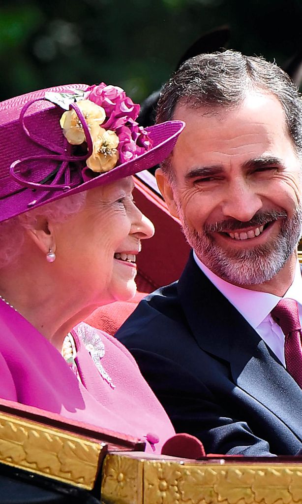 Isabel II y Felipe VI HOLA 4077