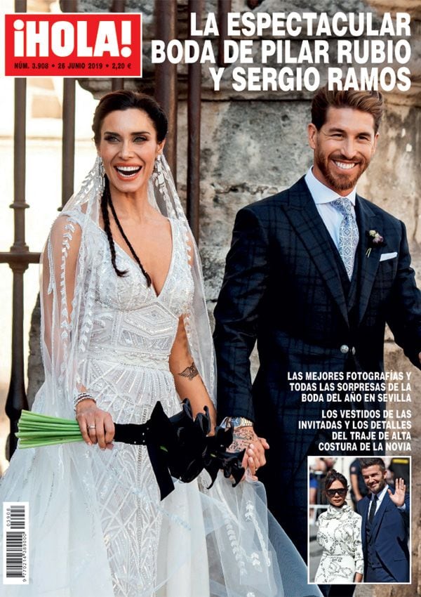 Tres sueños y un mensaje, el curioso comienzo de la historia de amor de Sergio Ramos y Pilar Rubio