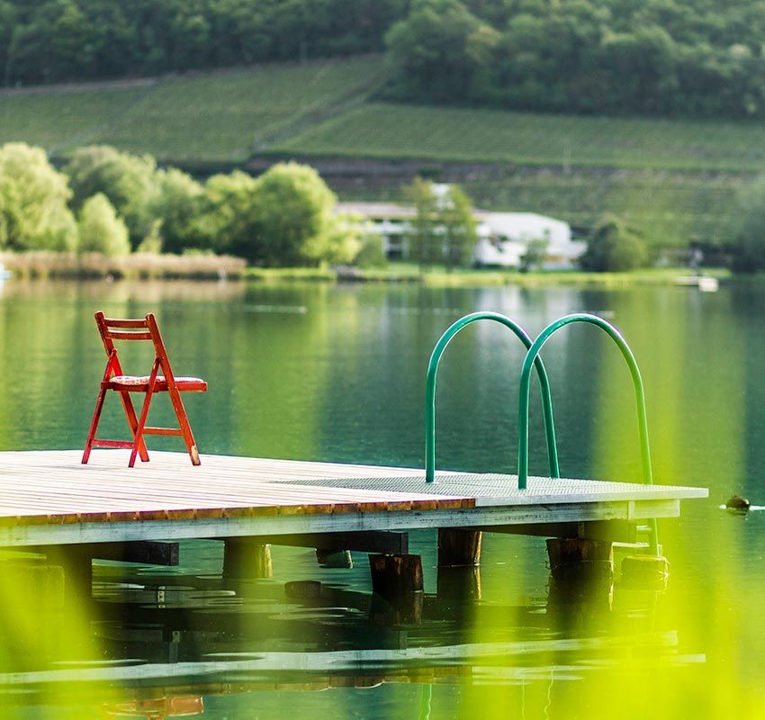 Lago en el Tirol, Austria