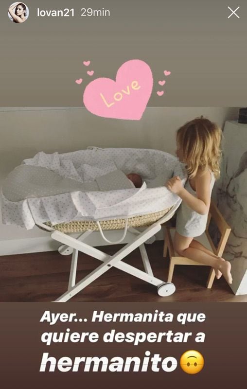 Lorena Van Heerde y sus hijos