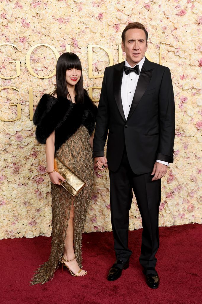 Riko Shibata y Nicolas Cage