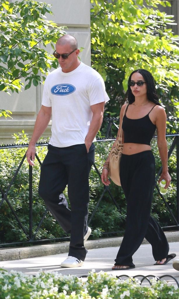 Channing Tatum and Zoe Kravitz