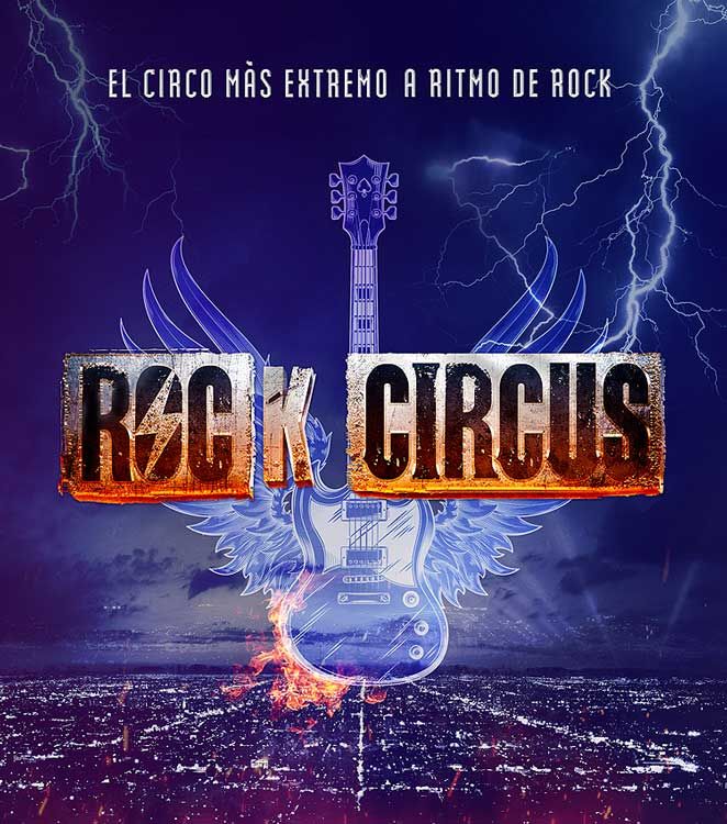 Cartel promocional Rock Circus