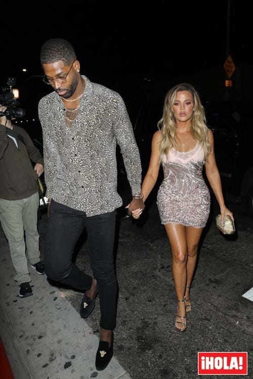 Khloé Kardashian y Tristan Thompson