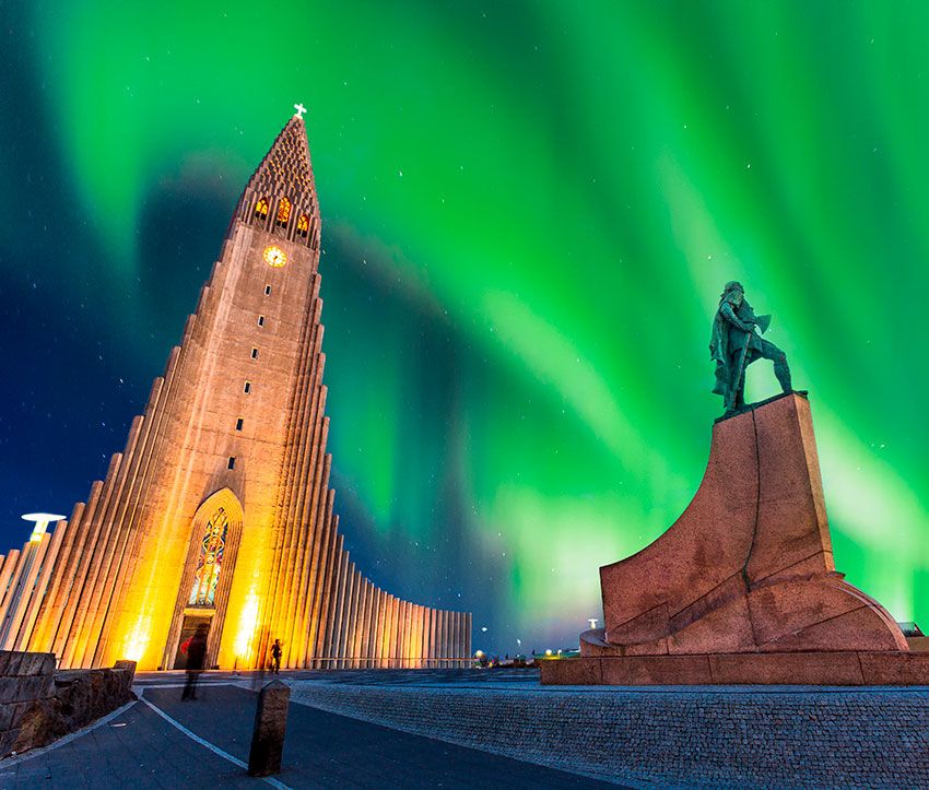 reikiavik islandia auroras boreales