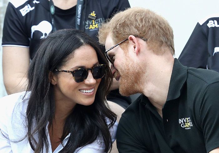 Primeras imágenes de Harry de Inglaterra y Meghan Markle juntos y de la mano