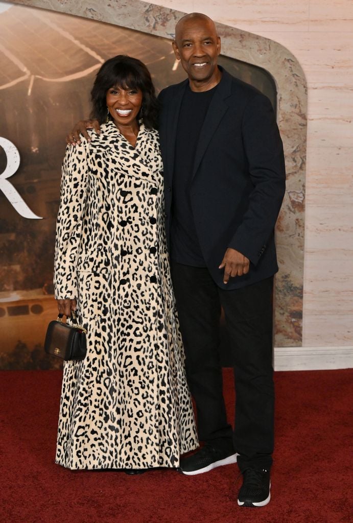 Denzel Washington y su mujer, Pauletta Washington.