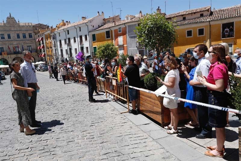 Reyes Felipe y Letizia en Cuenca