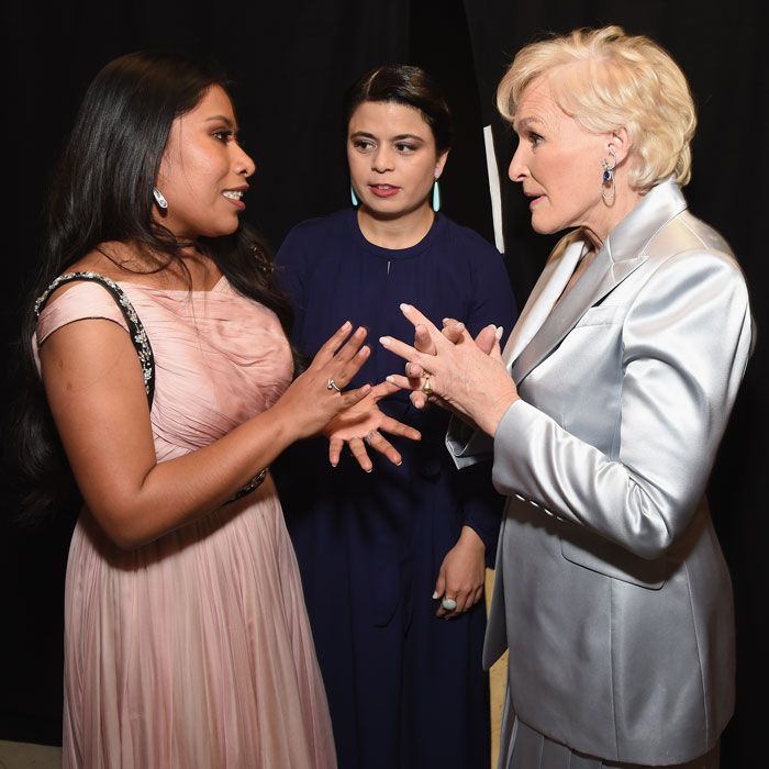 yalitza aparicio glenn close