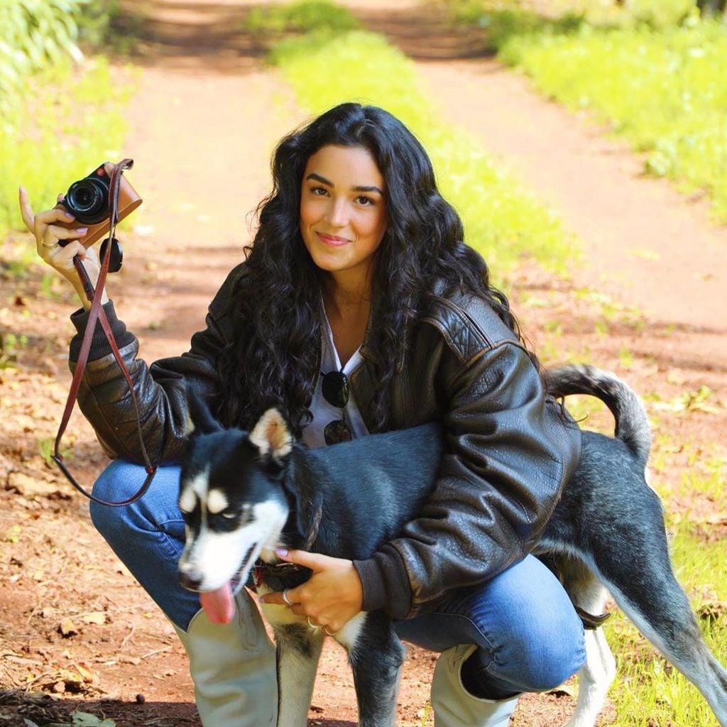 Biby Gaytán y su familia