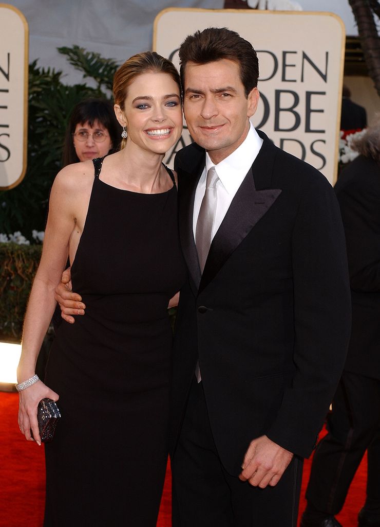 Denise Richards y Charlie Sheen