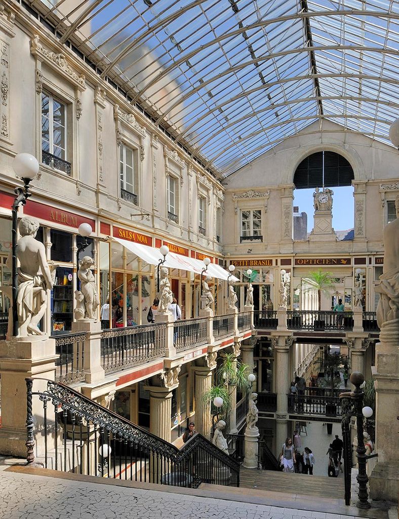 Pasaje Pommeraye en la ciudad francesa de Nantes