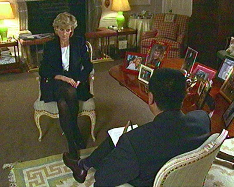 Diana de Gales en la entrevista de 'Panorama' 