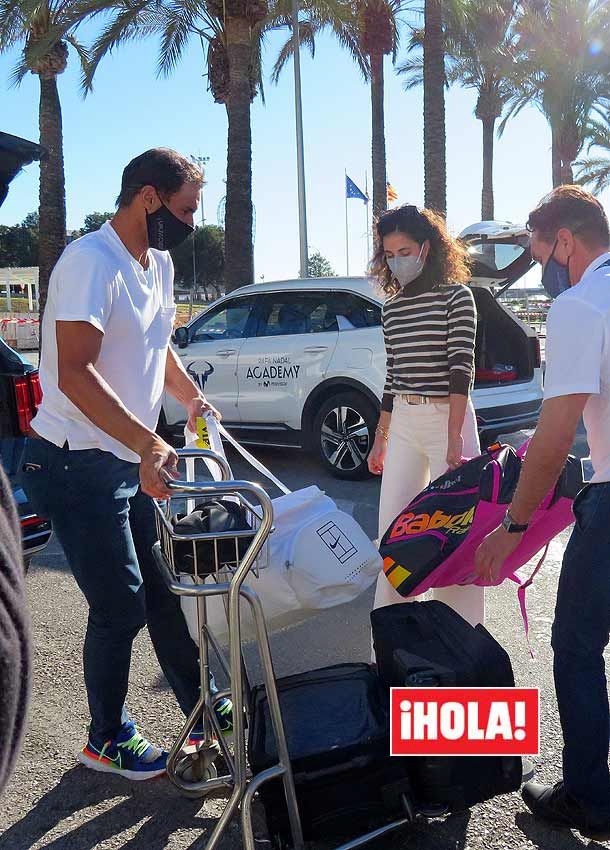 Rafa Nadal y Mery Perelló