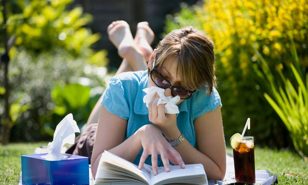 Alivia los síntomas de la alergia estacional