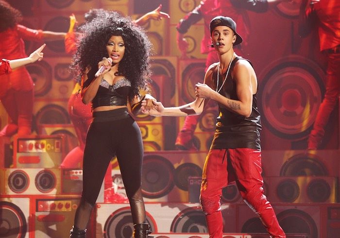 Justin Bieber y Nicki Minaj