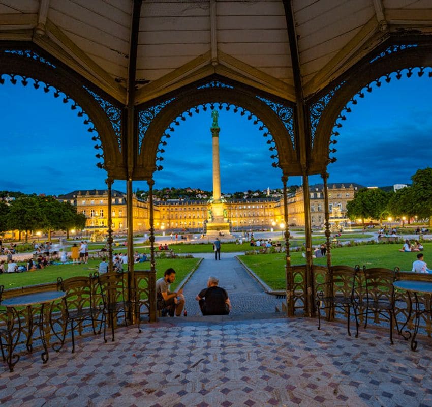 Plaza del Palacio de Stuttgart, Alemania