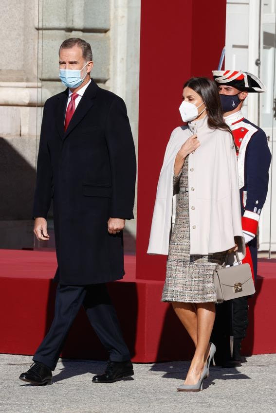 los reyes Felipe y Letizia